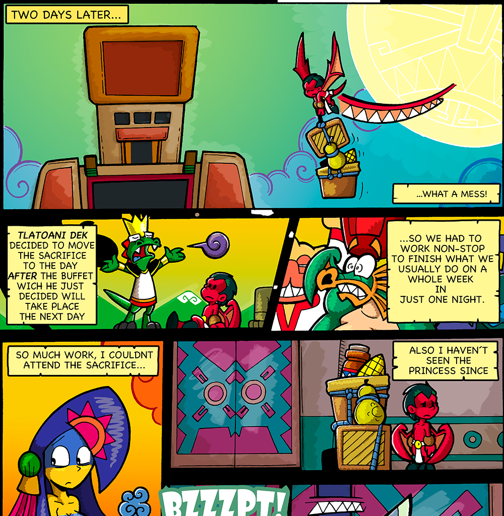 Macoatl - Episode 19, Page 1: 5 Days of nemontemi 19